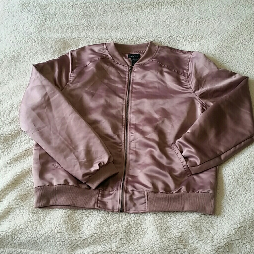Mauve Bomber Jacket